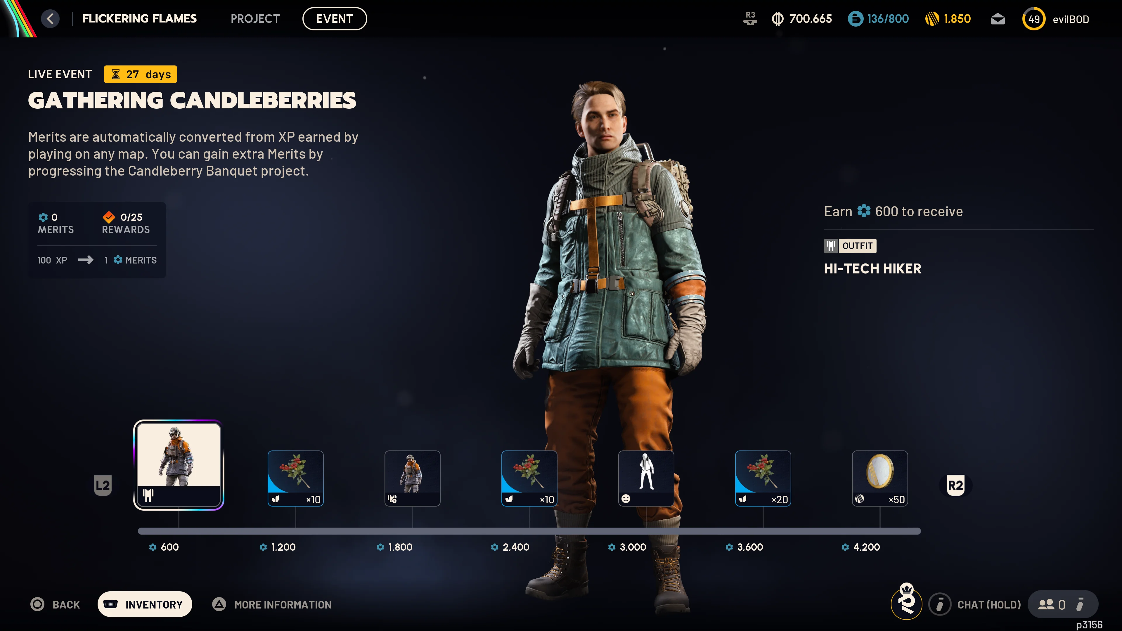 ARC Raiders Flickering Flames event reward 1