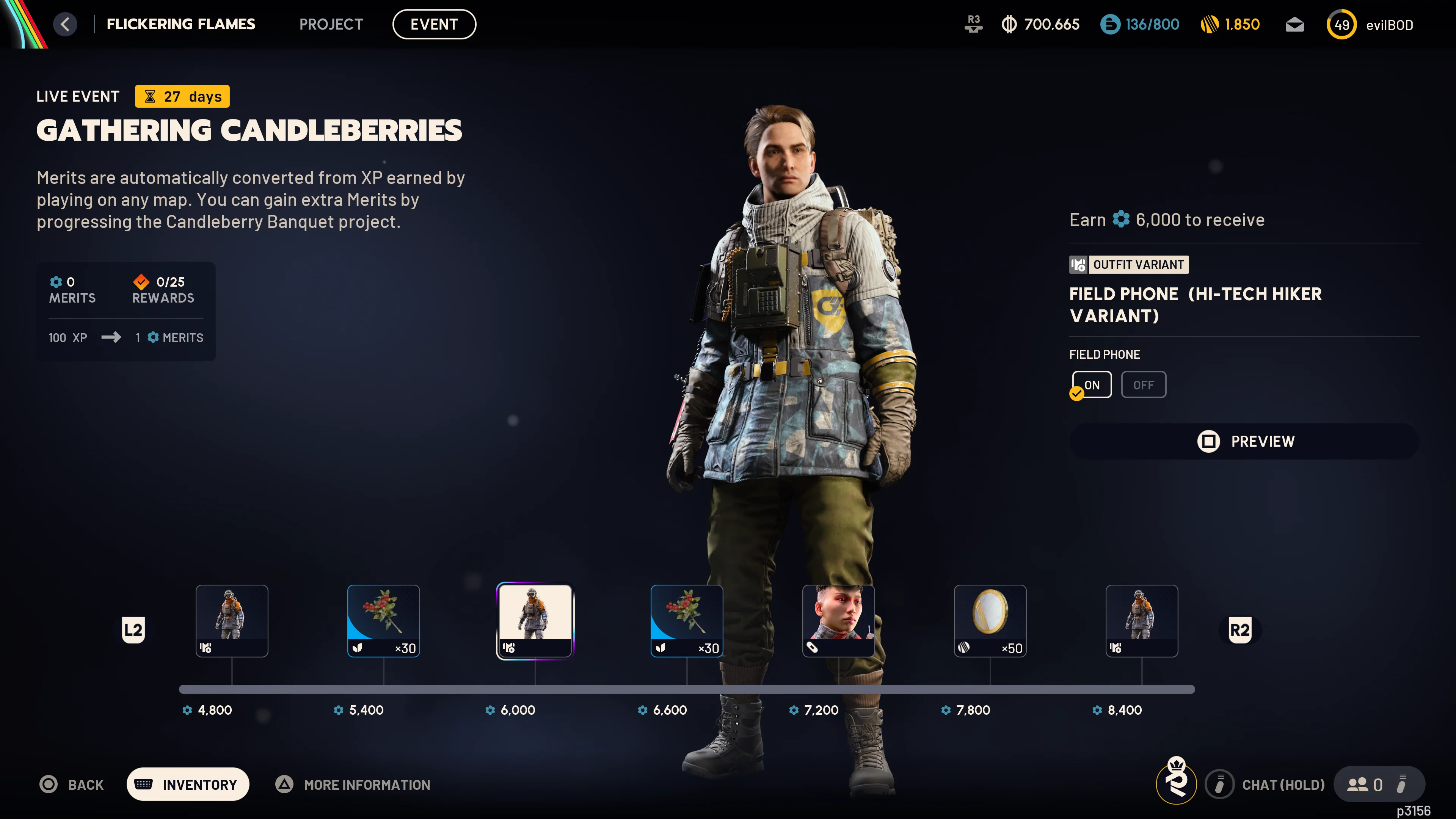 ARC Raiders Flickering Flames event reward 10