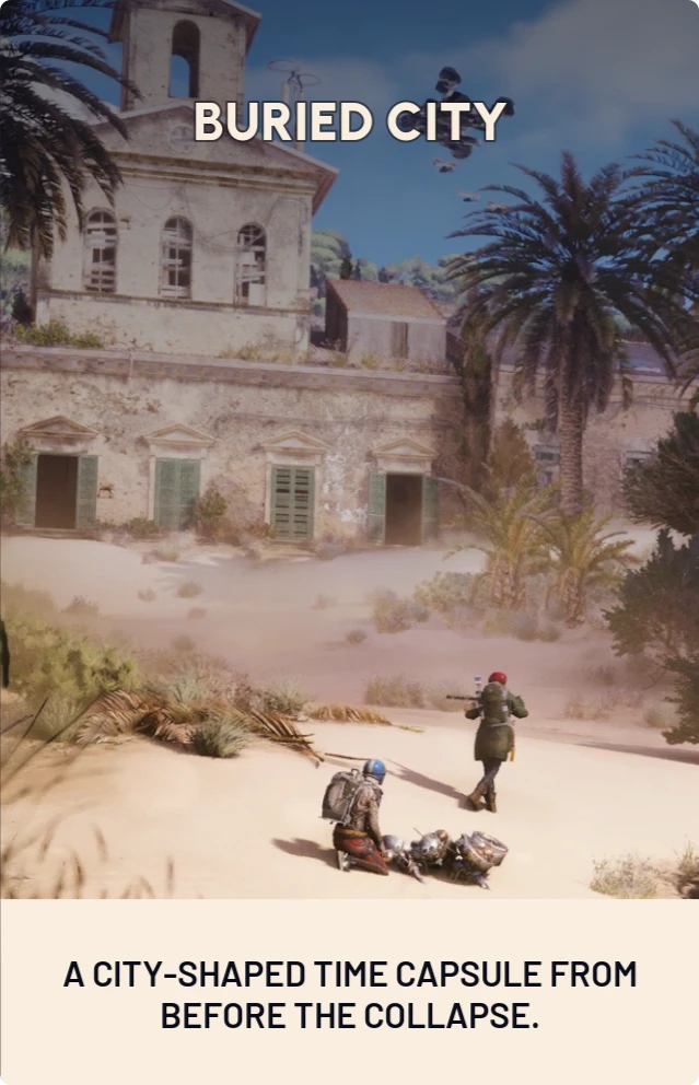 Buried City map review