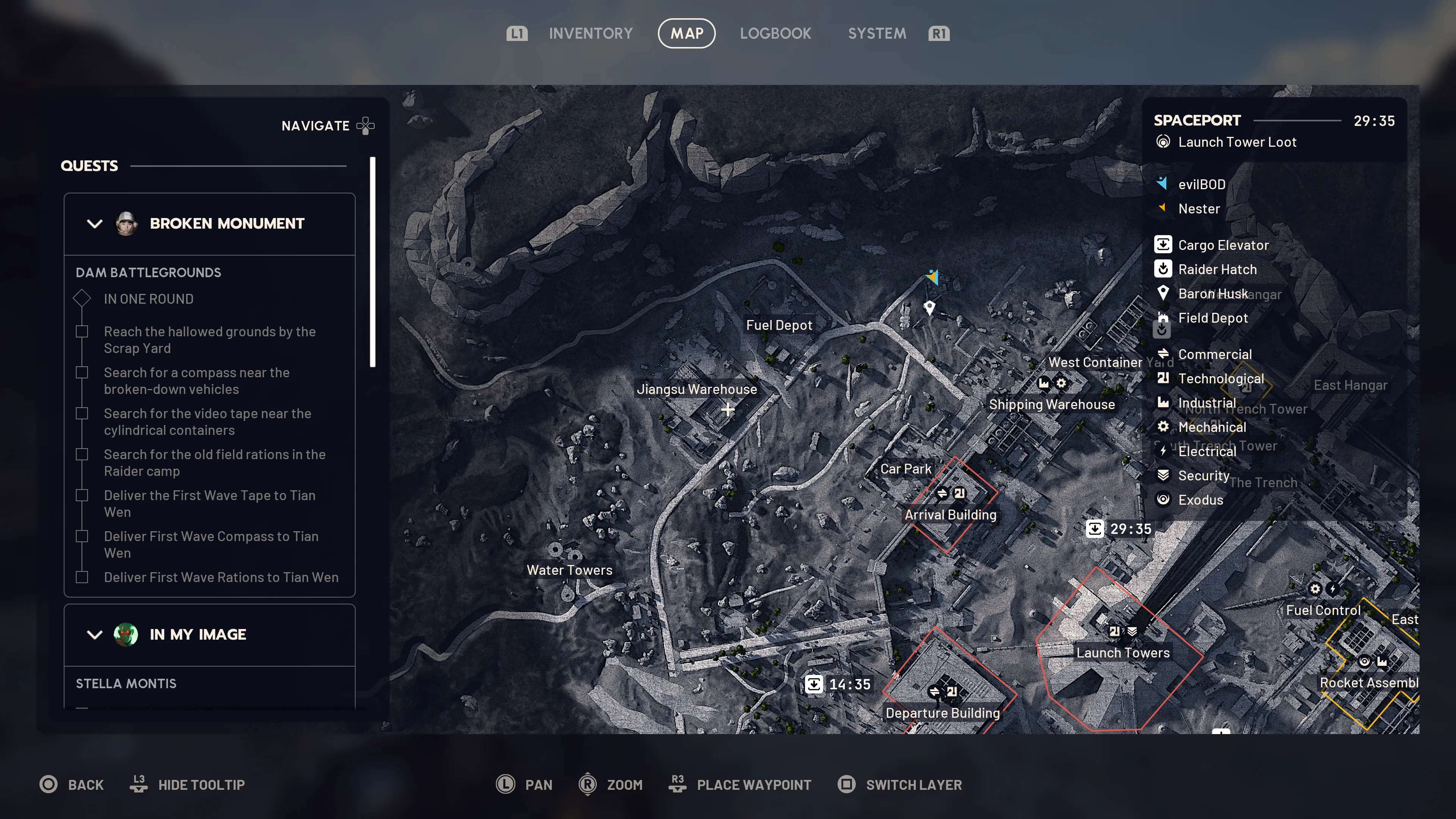 A Lay Of The Land locations 1