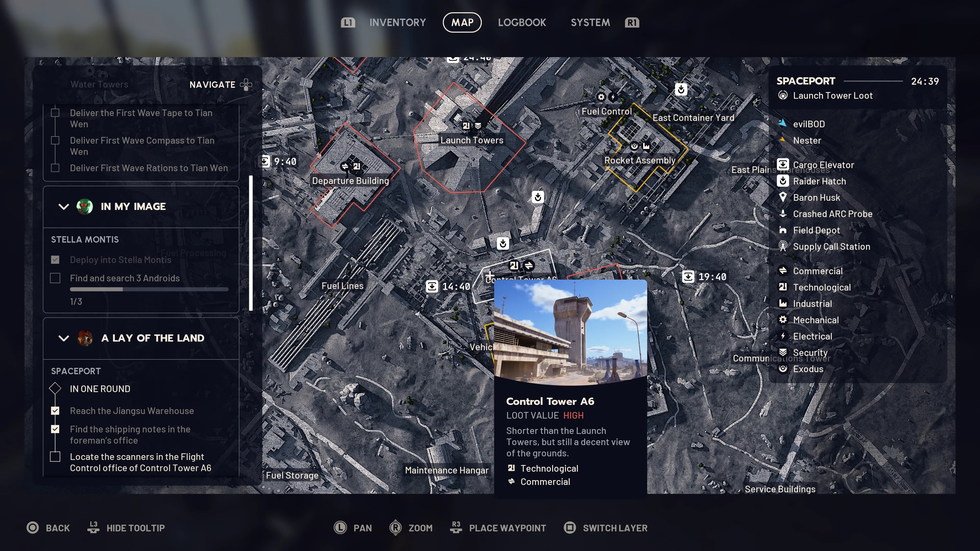 A Lay Of The Land locations 2