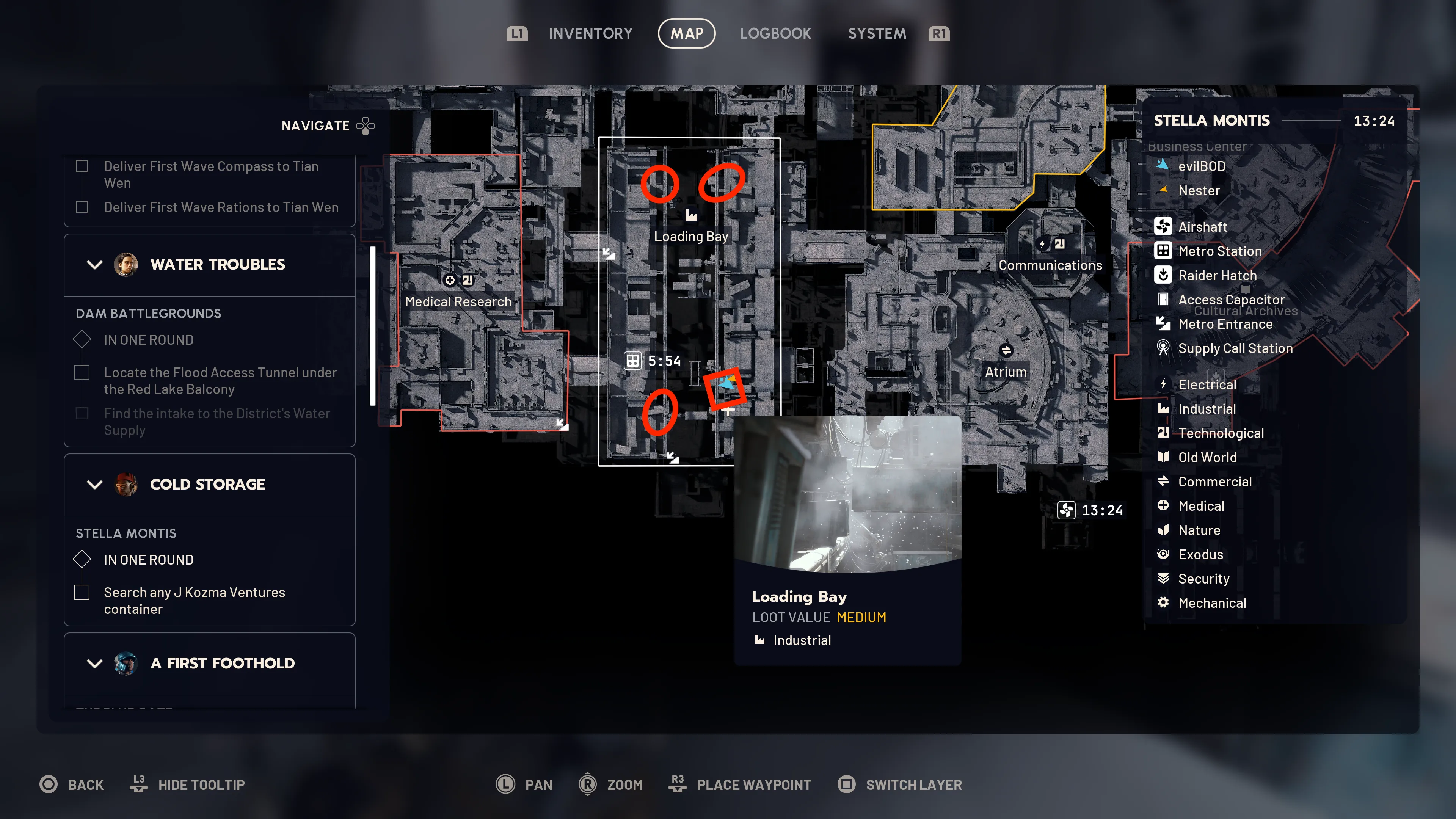 Cold Storage locations