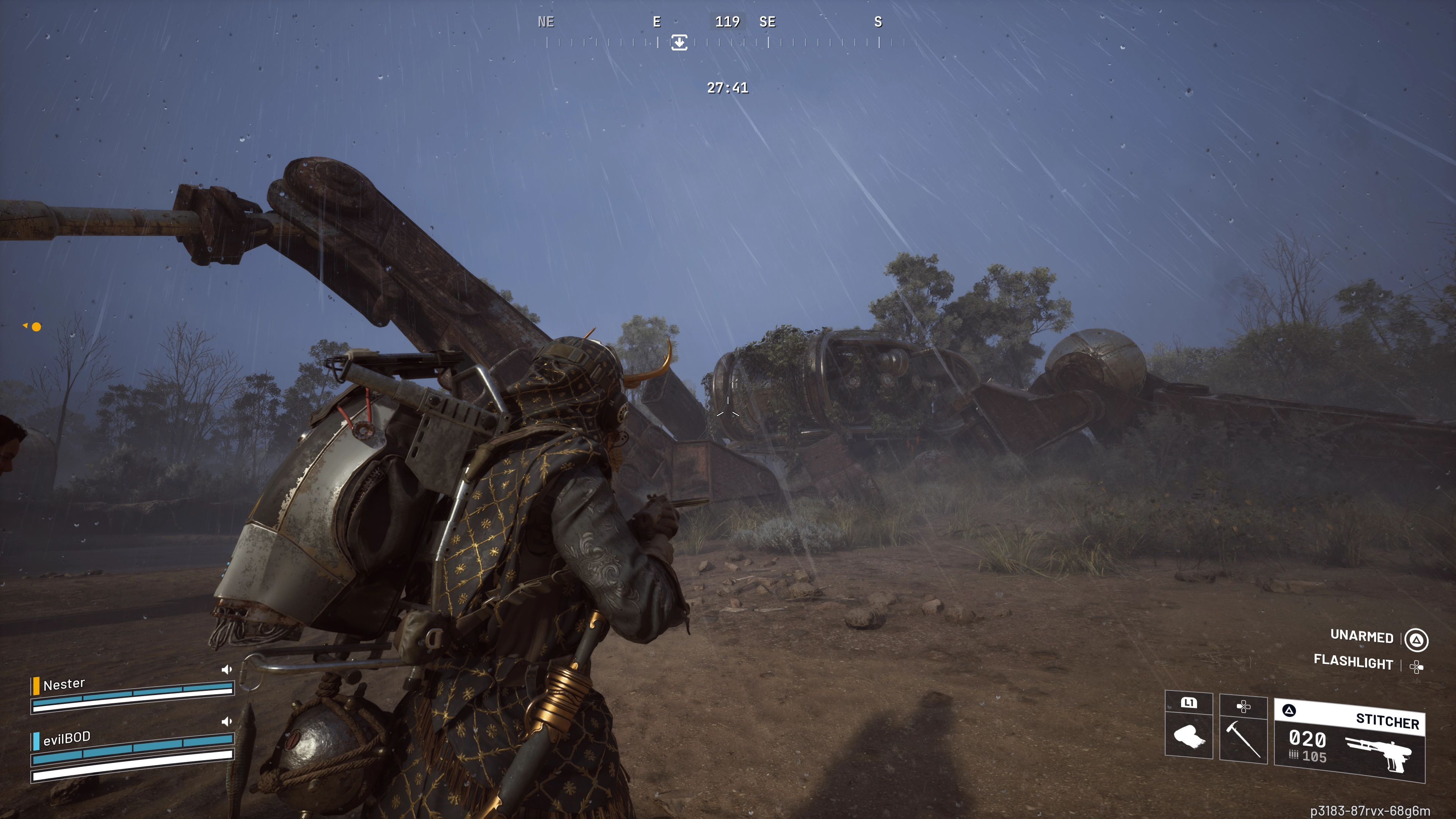 Dormant Barons example 1