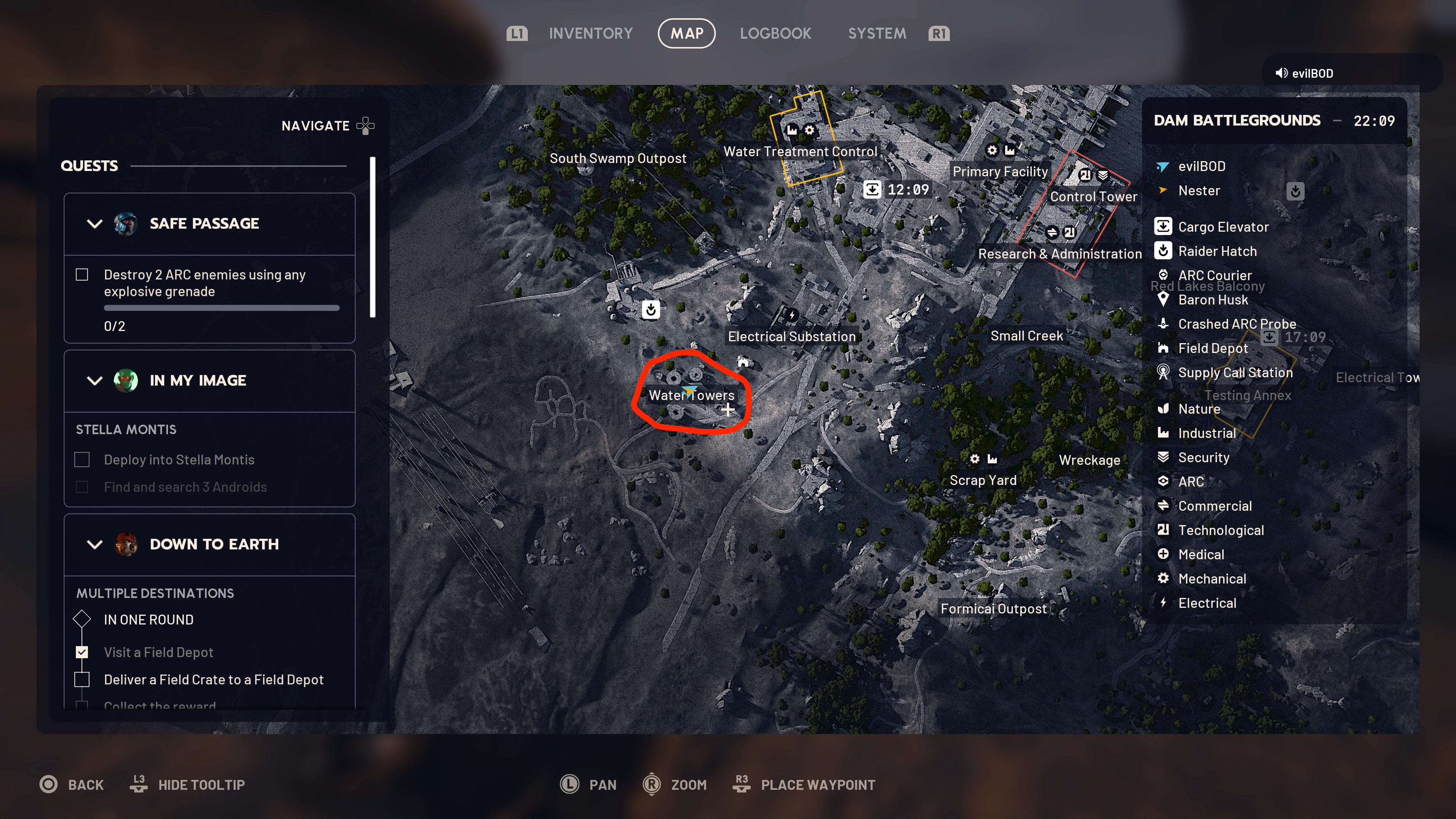 Down To Earth locations