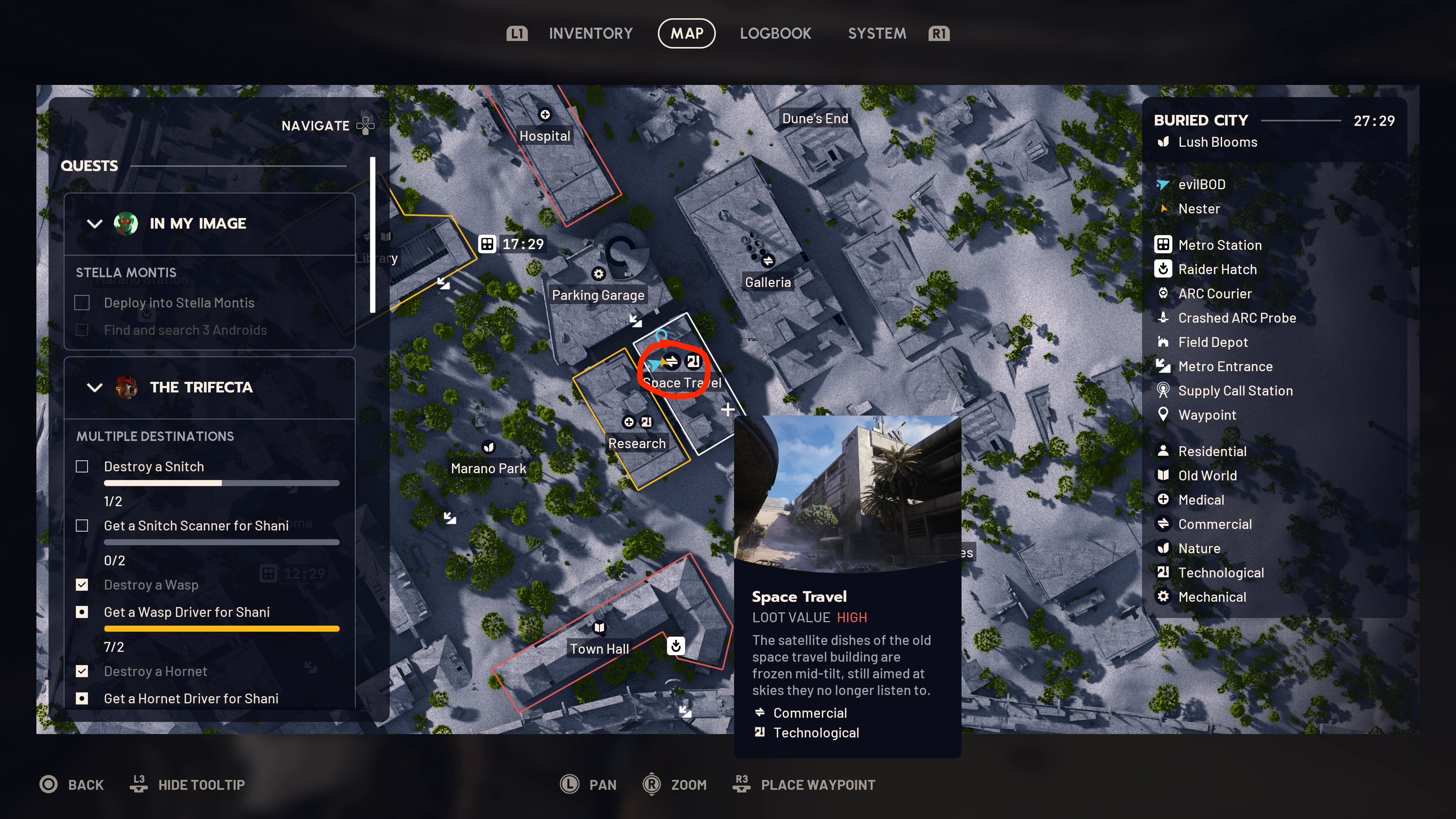 Greasing Her Palms buried location 1