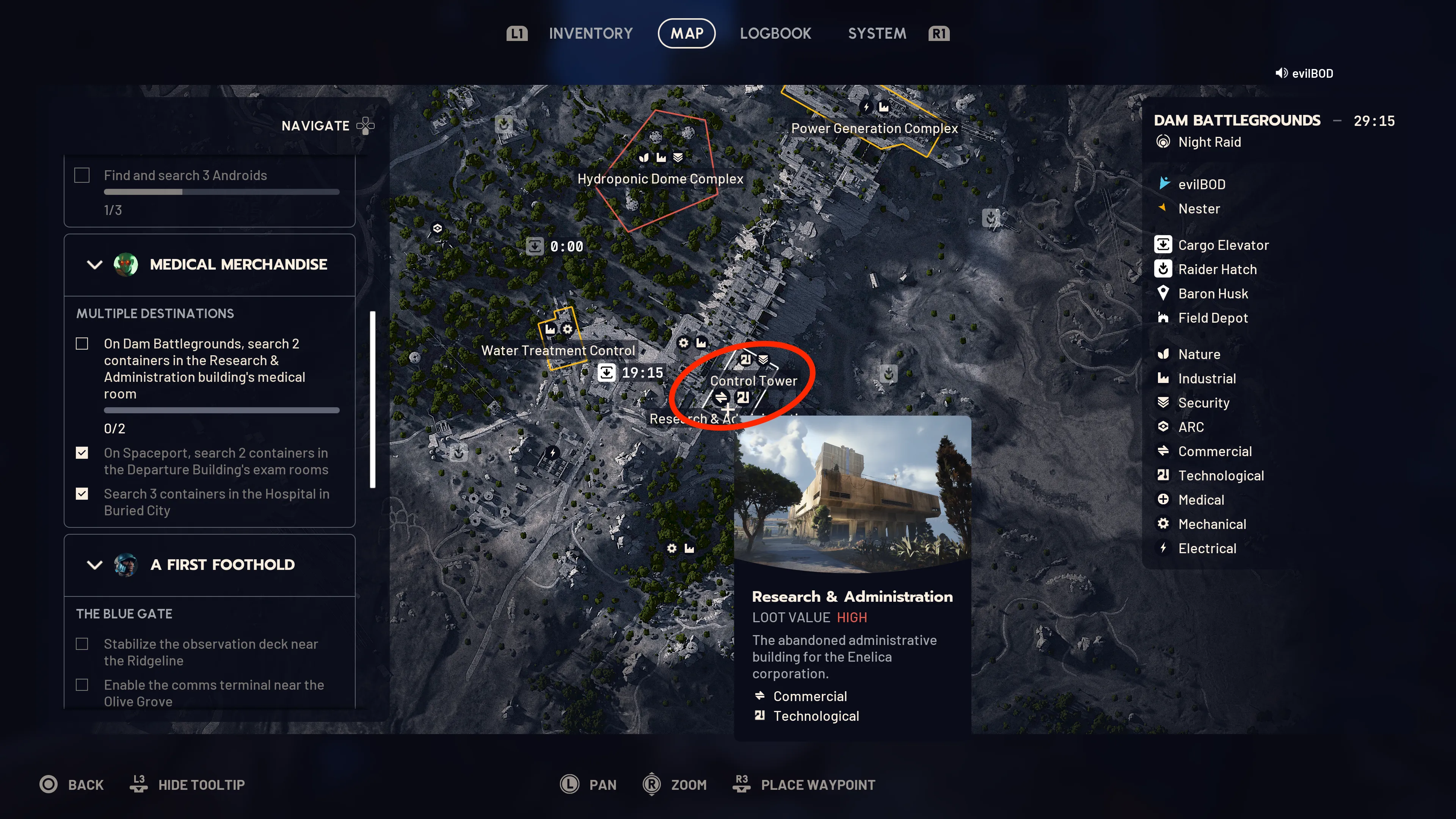 Medical Merchandise locations 3