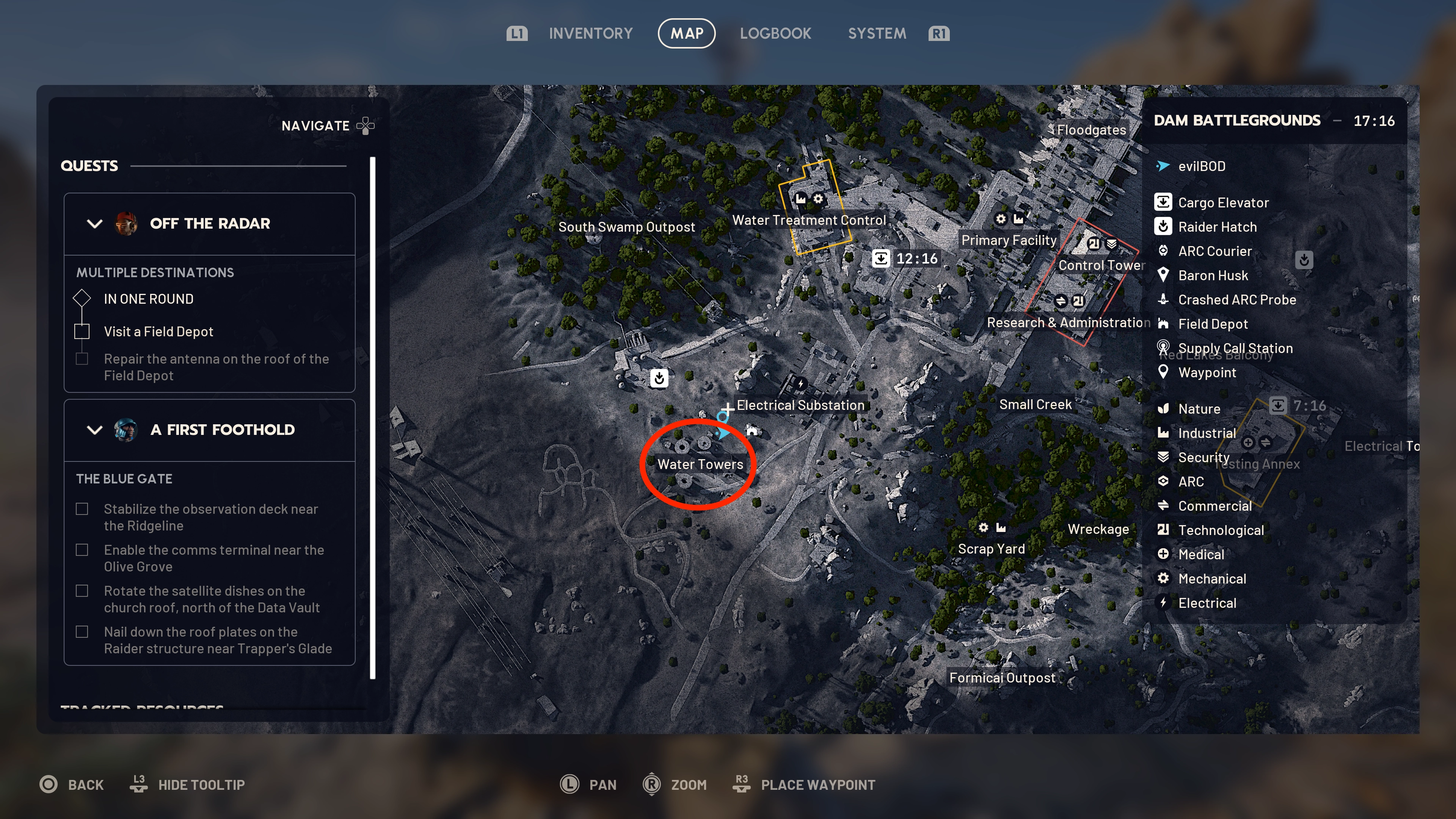 Off The Radar locations