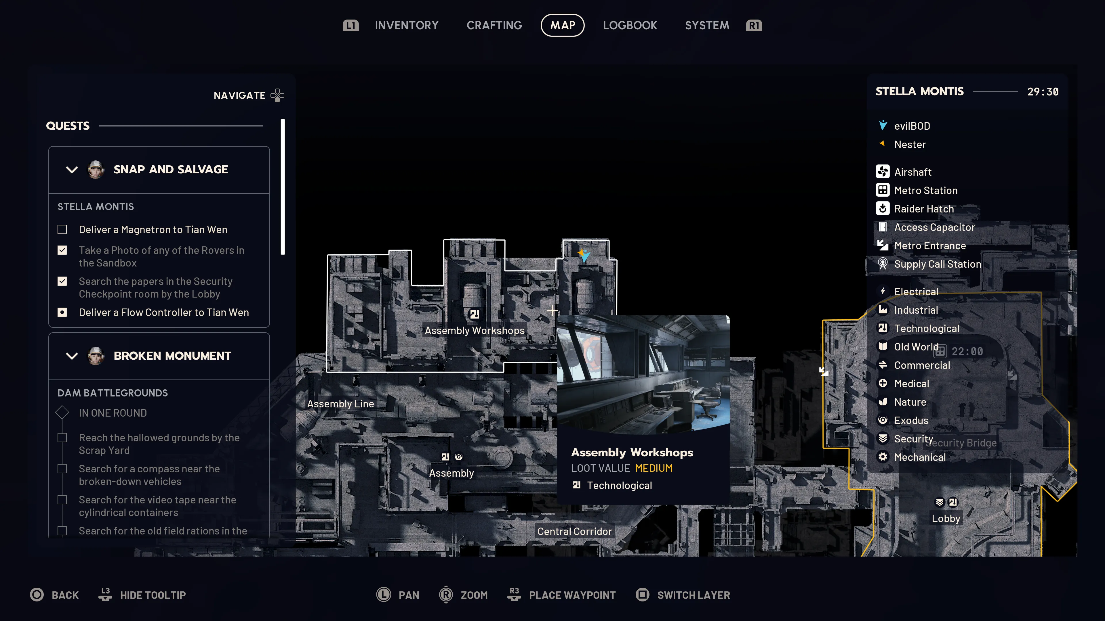 Snap and Salvage locations 3