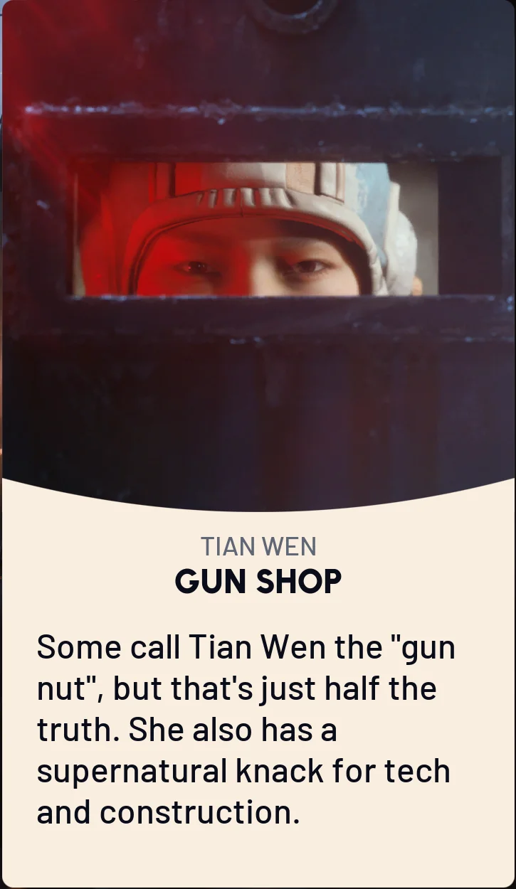 ARC Raiders Tian Wen ingame image