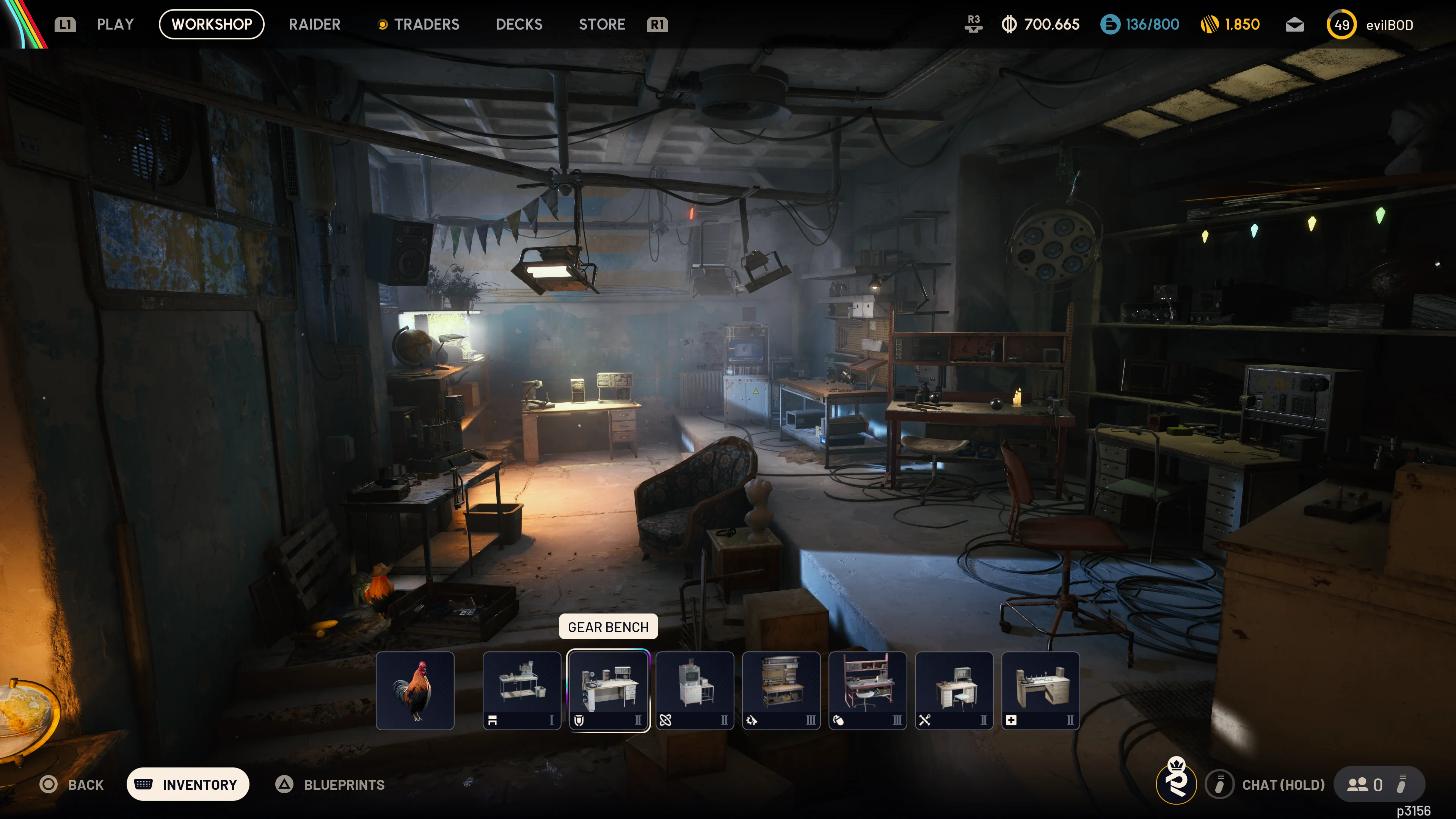 ARC Raiders Gear Bench ingame image